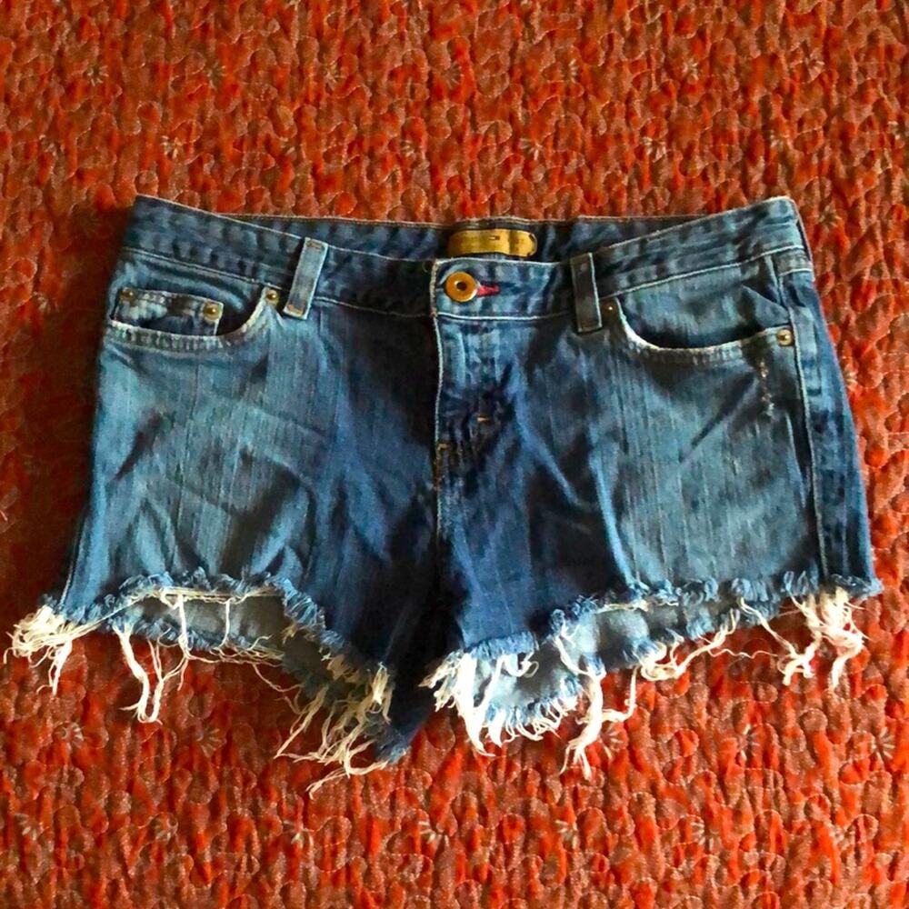 Tommy jeans cut off shorts size 11 denim